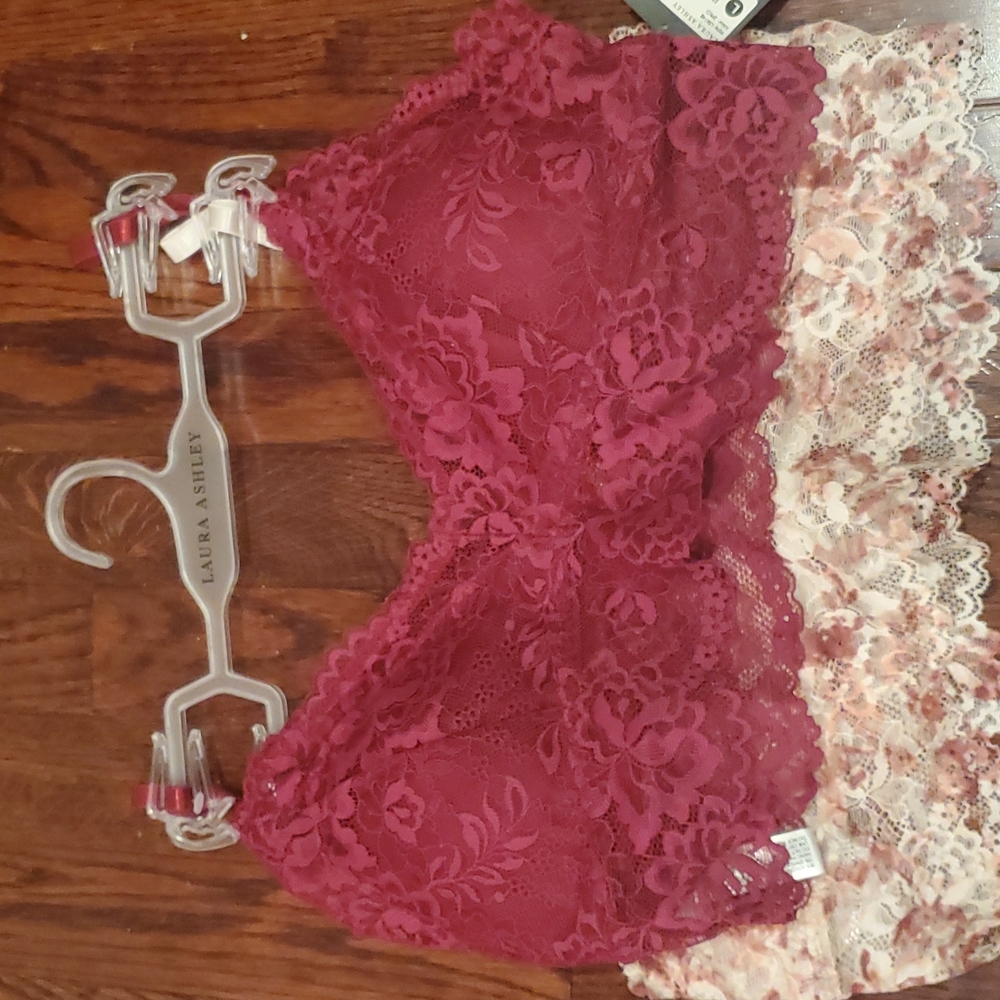 2 Laura Ashley Bras, NWT, Large